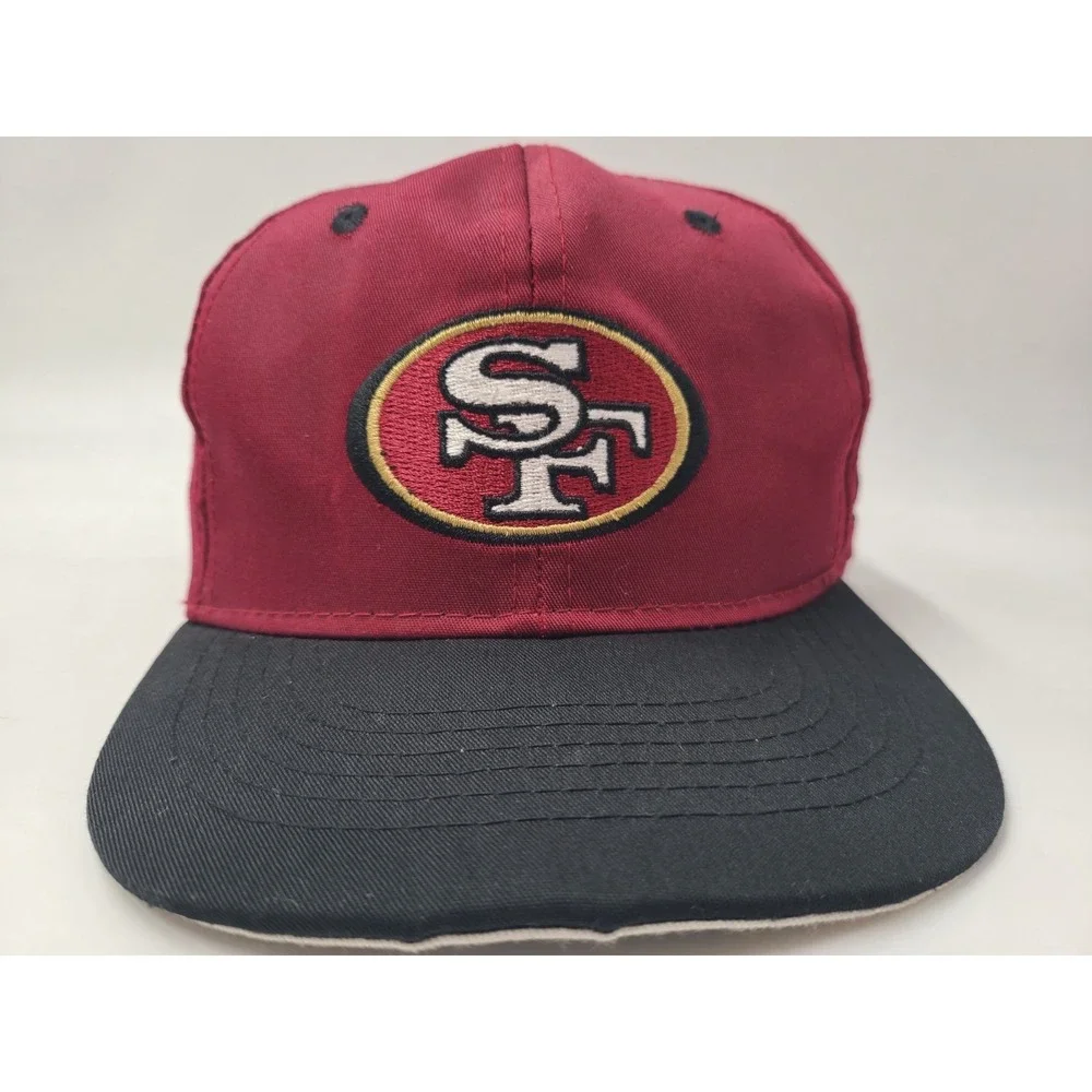Vintage Youth San Francisco 49ers The G Cap Snapback Hat Kids Boys NFL Red Black